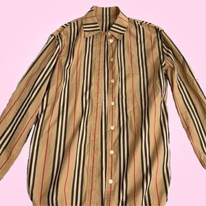 Burberry Striped Blouse